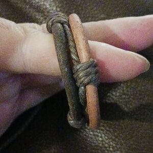 Handmade Leather Unisex Bracelet